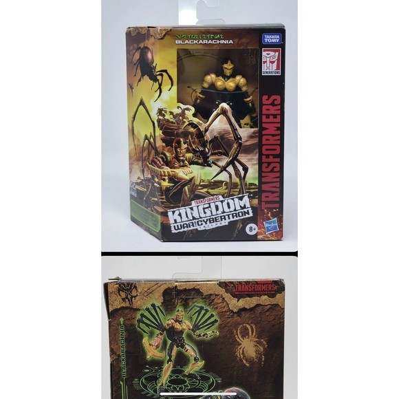 Transformers Blackarachnia Hasbro F0670 Cybertron Kingdom Action Figure - Picture 2 of 2